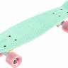 Пенни борд Sundays WX-201A Bubble Gum (бирюзовый)