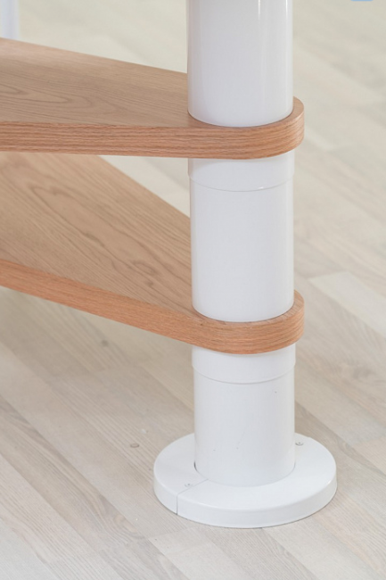 Винтовая лестница Montreal Classic d120 Белый