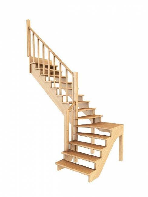 Деревянная лестница К-031м/3