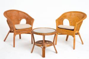 Комплект для террасы  02/08 коньяк