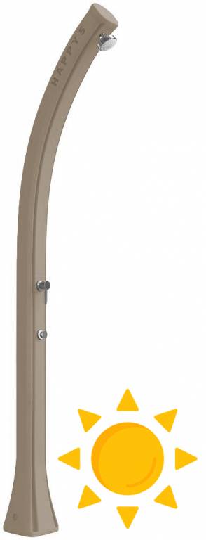 Душ солнечный Happy Beach F 560 тортора 220х240х2220 мм