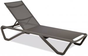 Шезлонг-лежак металлический Wave Paint тортора 1910х715х300 мм Шезлонг-лежак металлический Wave Paint тортора 1910х715х300 мм