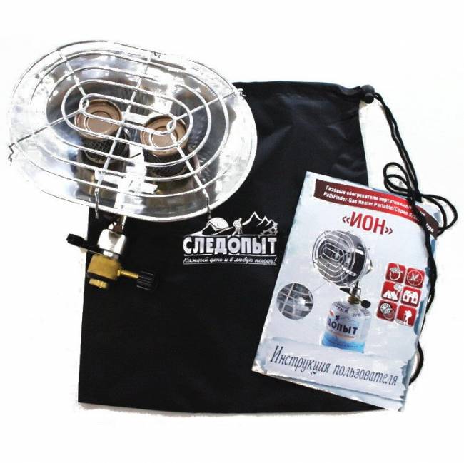 Обогреватель газовый портативный Следопыт Ион PF-GHP-S01