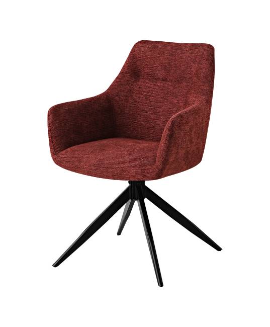 Стул обеденный Enid винно-красный