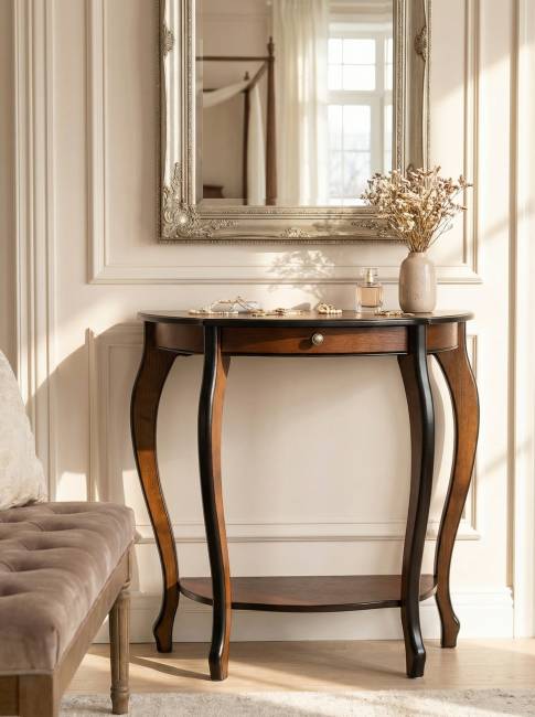 Консоль Элегант орех Л