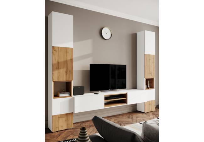 Лонгфорд белый / дуб вотан