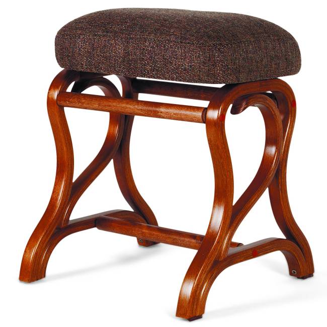 Банкетка Диана средне-коричневый/рогожка коричневая