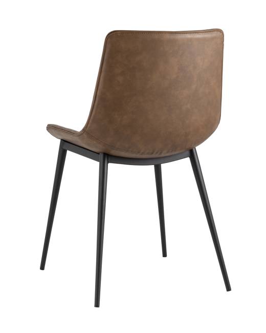 Стул TEXAS экокожа коричневый