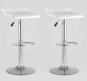 Стул барный Хай-Тек белый 2 шт Стул барный Хай-Тек белый 2 шт