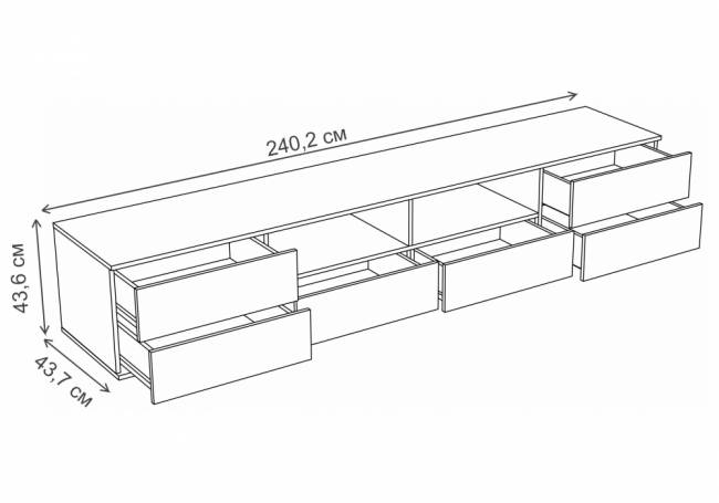 Маллоу дуб вотан / белый глянец