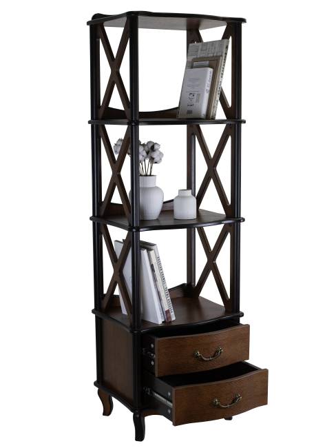 Этажерка Джульетта 3 уровня, орех Л