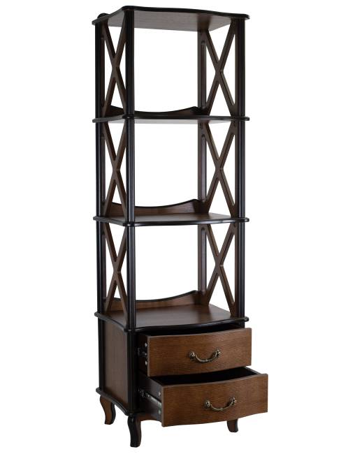 Этажерка Джульетта 3 уровня, орех Л