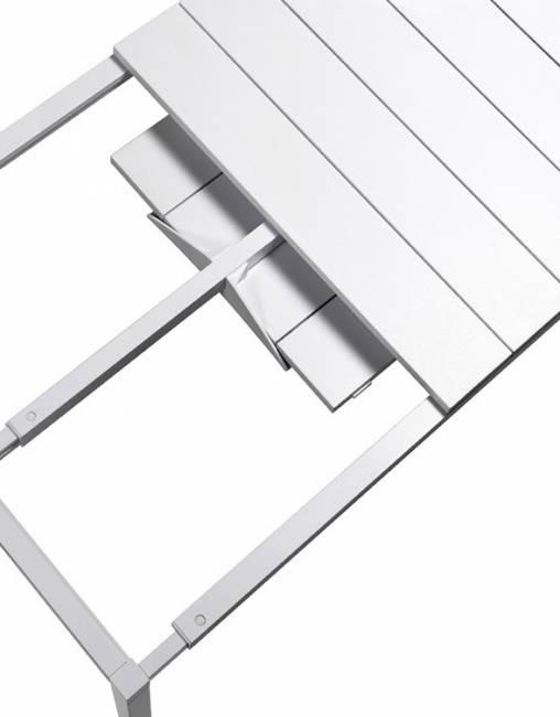 Стол пластиковый раздвижной Rio 140 Extensibile антрацит 1400-2100х850х760 мм