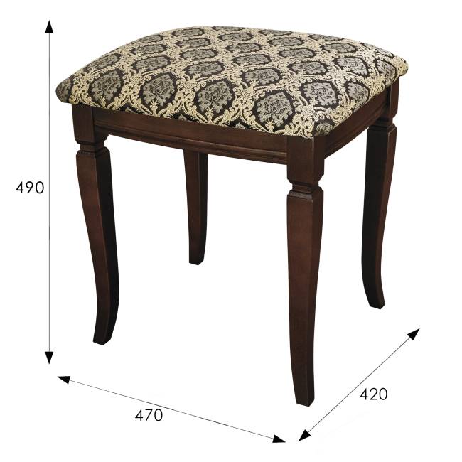 Банкетка Васко В 106Н орех, Маркус венге