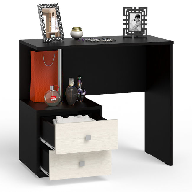 Стол косметический Камелия цвет венге/дуб лоредо