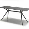 Подстолье металлическое двойное Metropolis L графит 1200х620х740 мм