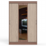 Шкаф-купе СВК-1300 цвет ясень шимо светлый/ясень шимо тёмный