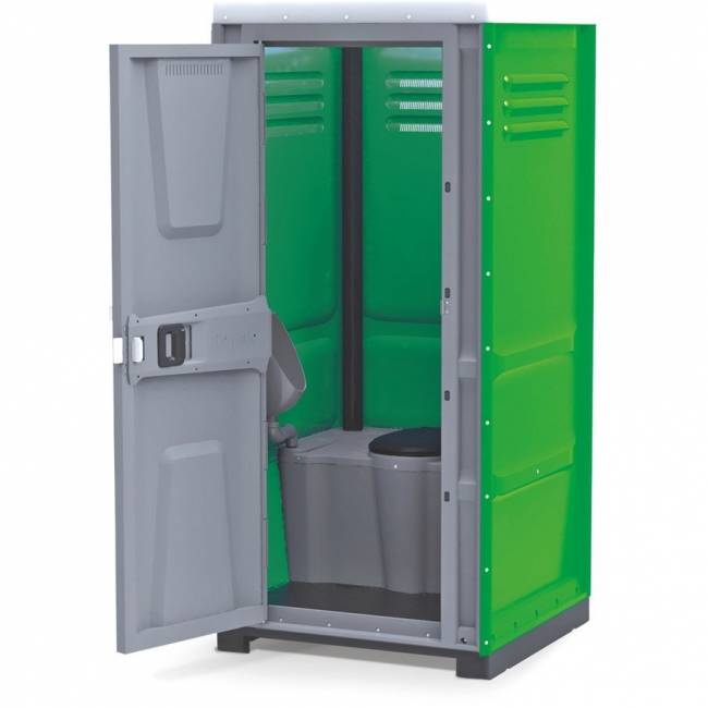 Туалетная кабина TOYPEK CityComfort, зелёный (разобранная) 