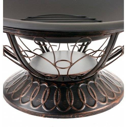 Круглая костровая чаша Hugett Fire Pit 022B