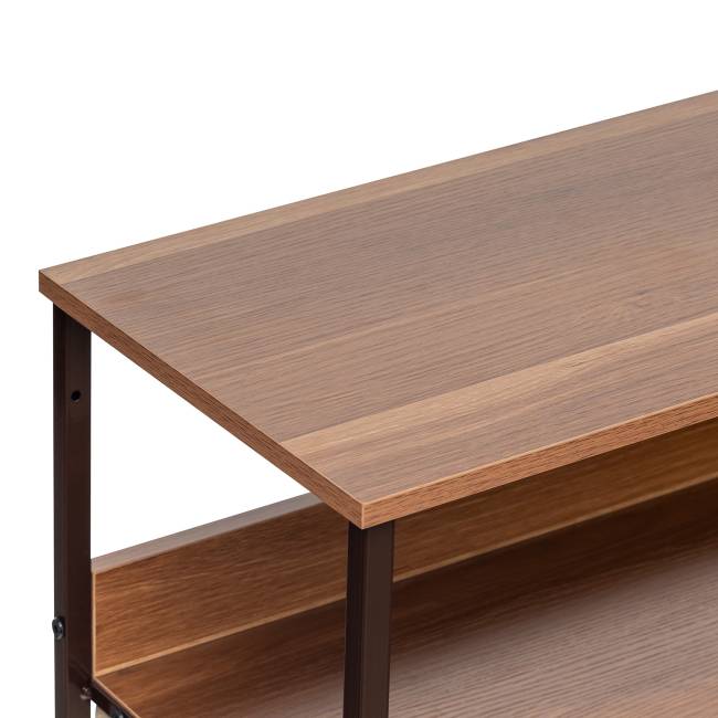 Комод Leset Локи 8 ящ. с полкой Коричневый Бежевый, светло-коричневый, темно-коричневый