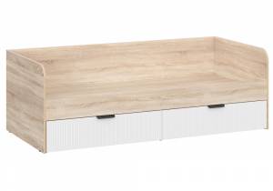 Стокгольм КРД03-90 90х200 дуб сонома / line софт пломбир Стокгольм КРД03-90 90х200 дуб сонома / line софт пломбир