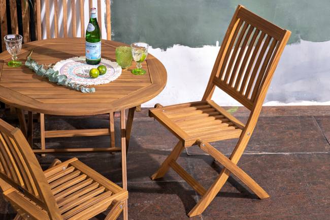 Обеденная группа из акации ОКСФОРД S