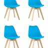 Стул FRANKFURT NEW бирюзовый 4 шт