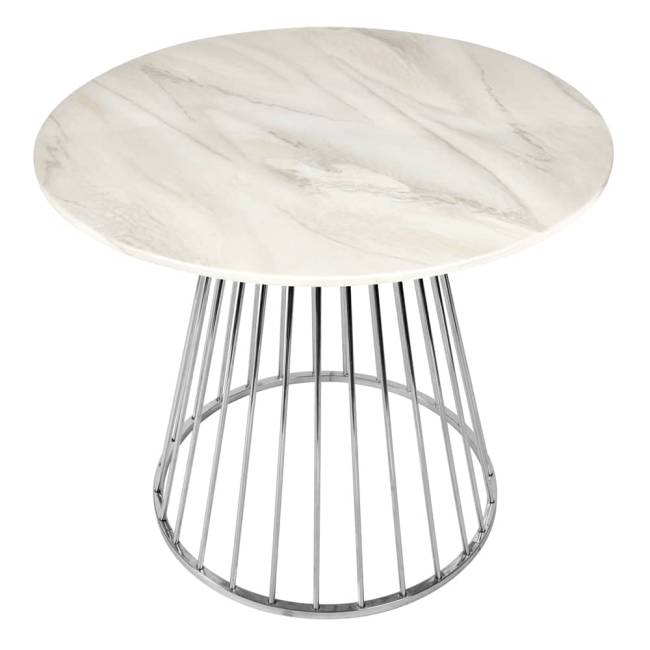 Стол Liverpool 100см, хромированные ножки