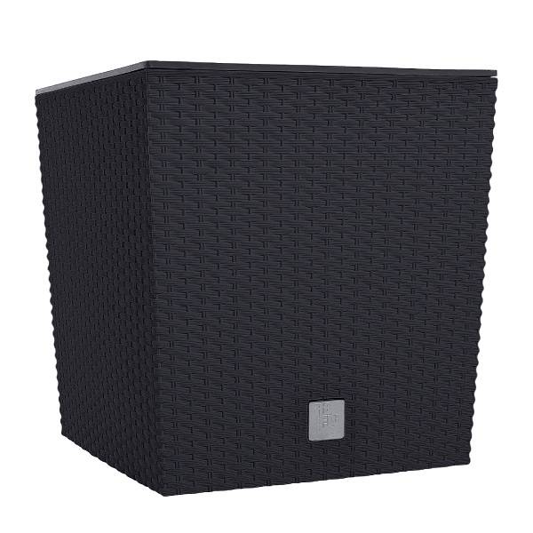 Кашпо для цветов RATO LOW DRTS325L-S433 антрацит 2 предмета 21 и 32л