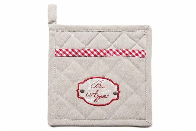 Кантри Китчен/Country Kitchen|Прихватка хлопок, 20х20см хлопок