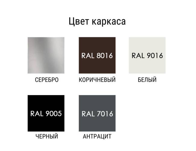 Зонт профессиональный 2.5х2.5 м Avocado Clips 2500х2500 мм