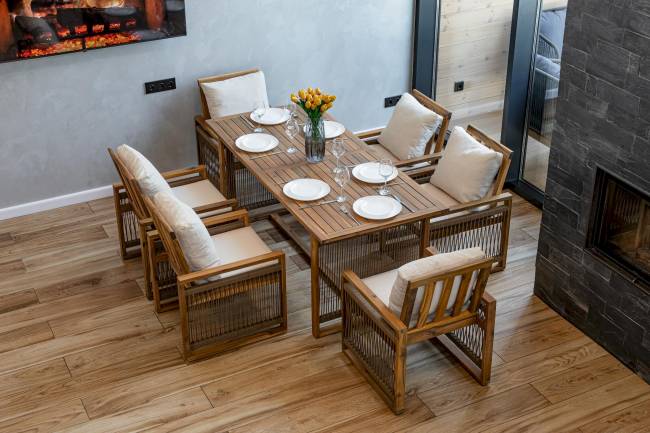 Обеденный комплект GRAND MICHELLE бежевый