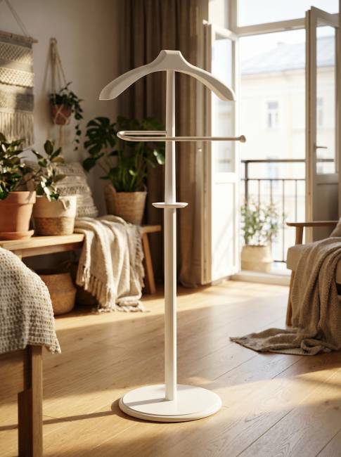 Вешалка костюмная В 25Н белый