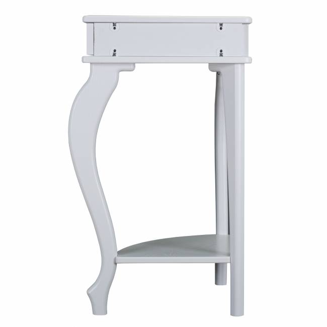 Консоль угловая Элегант молочный дуб Л