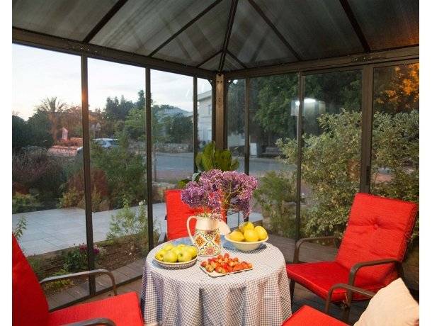 Беседка GAZEBO LEBRO 4300 CLOSED