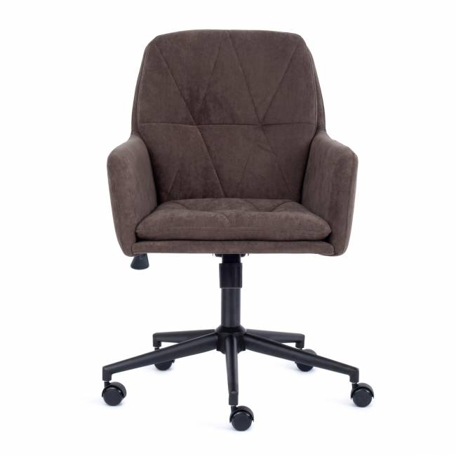 Кресло Гарда/Garda флок , коричневый, 6 коричневый флок