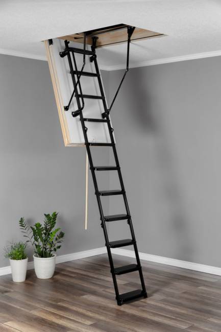 Чердачная складная лестница Metal T3