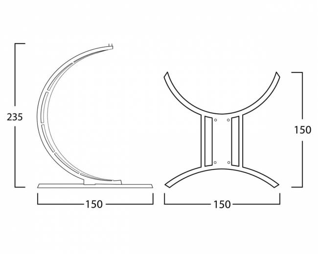 Стойка "mini", black