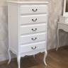 Комод Малонн Ави 5 ящиков Белый