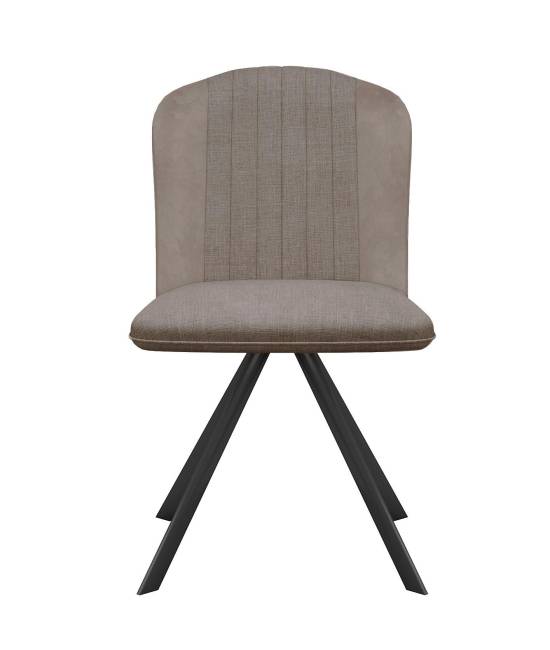 Стул DikLine 299 поворотный NS05 CAPPUCCINO/C43 капучино, ножки черные