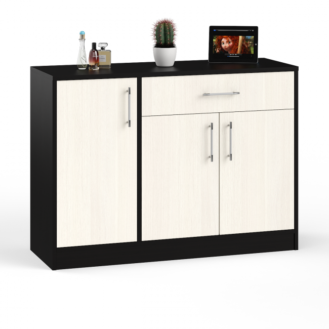 Комод СВК № 4, цвет венге/дуб лоредо