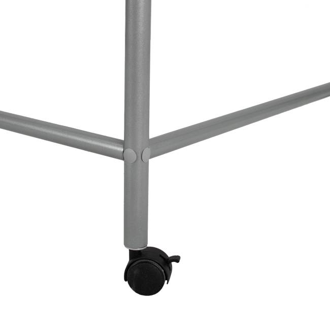 Вешалка напольная на колесах Пико 23 металлик