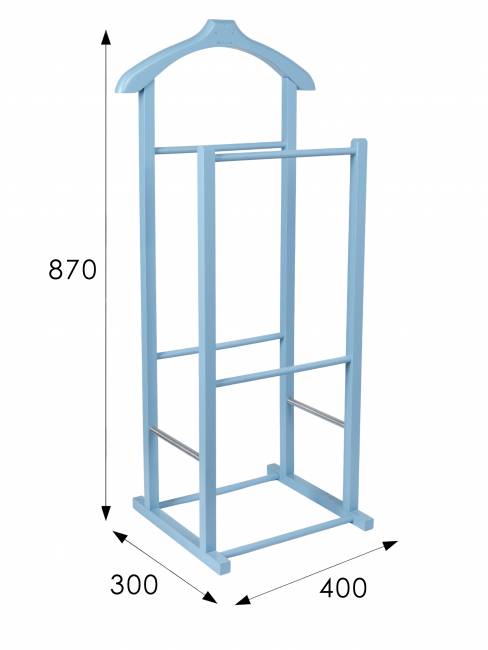 Вешалка костюмная детская В 28Н голубой