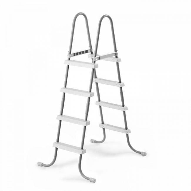 Лестница для бассейнов до 122см, 4 ступеньки, без площадки