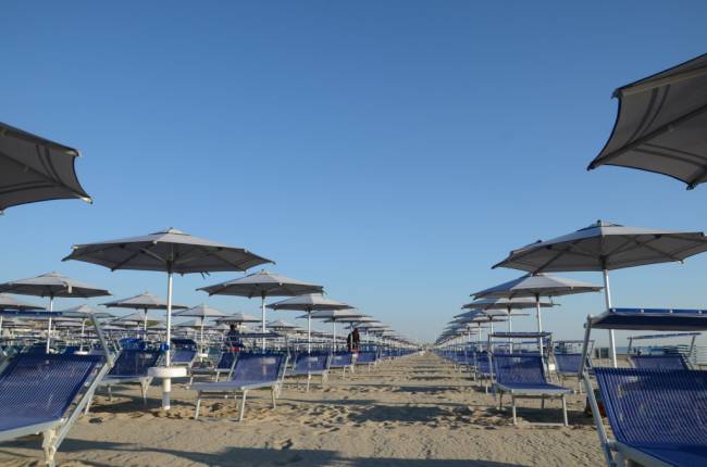 Зонт пляжный профессиональный Ø2.5 м Picasso под дерево Ø2500 мм