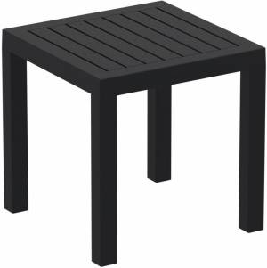 Столик пластиковый для лежака Ocean Side Table черный 450х450х450 мм