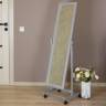 Зеркало напольное BeautyStyle 27 серый  135 см х 42,5 см