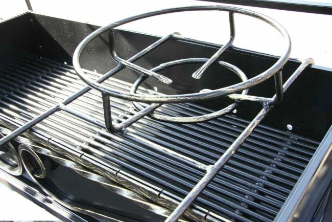 Мангал дачный с крышей "Имение"