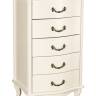 Комод Джульетта узкий 5 ящ., дуб шампань Л