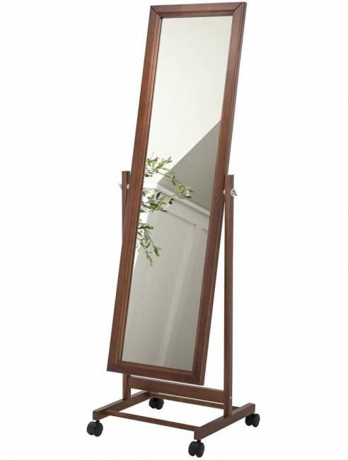 Зеркало напольное BeautyStyle 27 средне-коричневый 135 см х 42,5 см